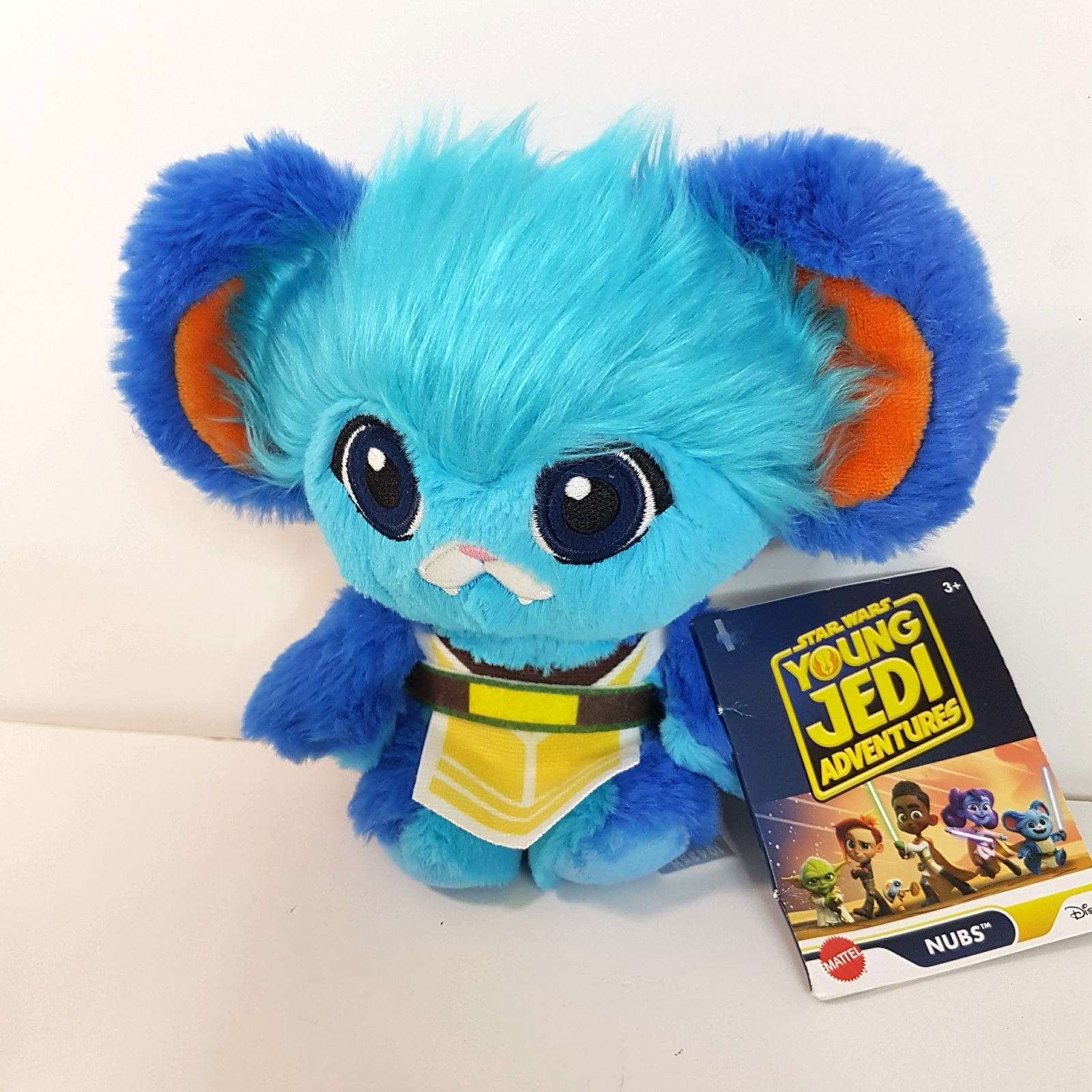 Star Wars YOUNG JEDI ADVENTURES Nubs Plush Stuffed Animal Disney Soft Toy Blue2