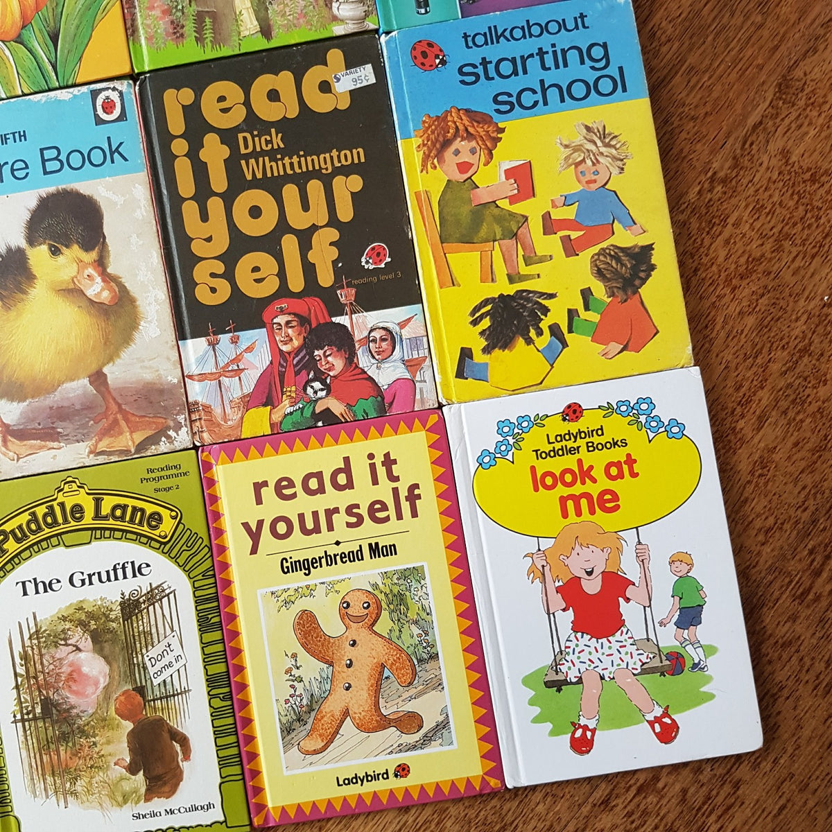 Vintage LADYBIRD 12 BOOK BUNDLE LOT Hardcover Kids Reader Story Book Illustrated4