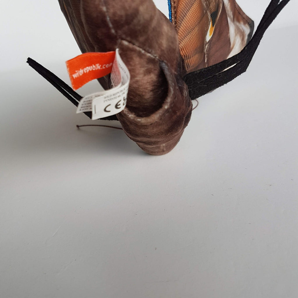 Wild Republic BLUE MORPHO BUTTERFLY Finger Puppet Plush Soft Toy Stuffed Animal7