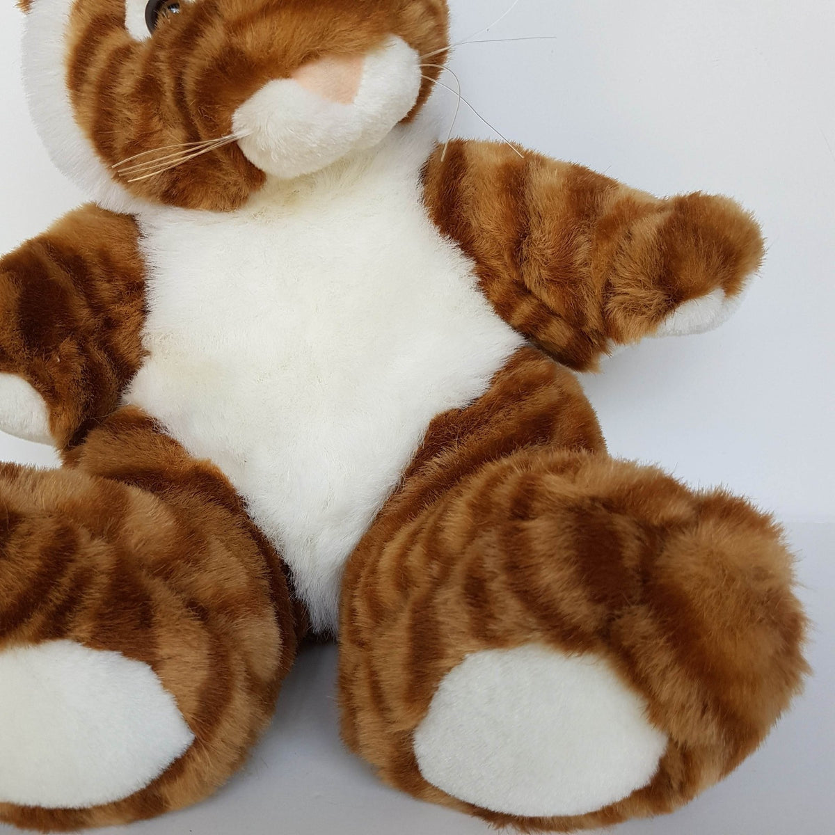 RARE Playful Plush TIGER Wild Cat Soft Toy 28cm Stuffed Animal Zoo Safari Plush3