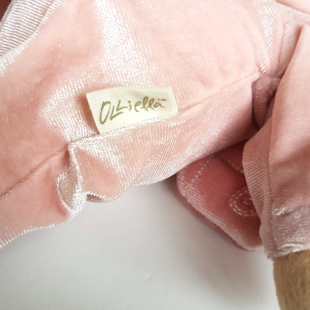 Olli Ella DOZY DINKUMS AURORA Fairy Doll Pink Plush Soft Fabric Doll Sleeping17