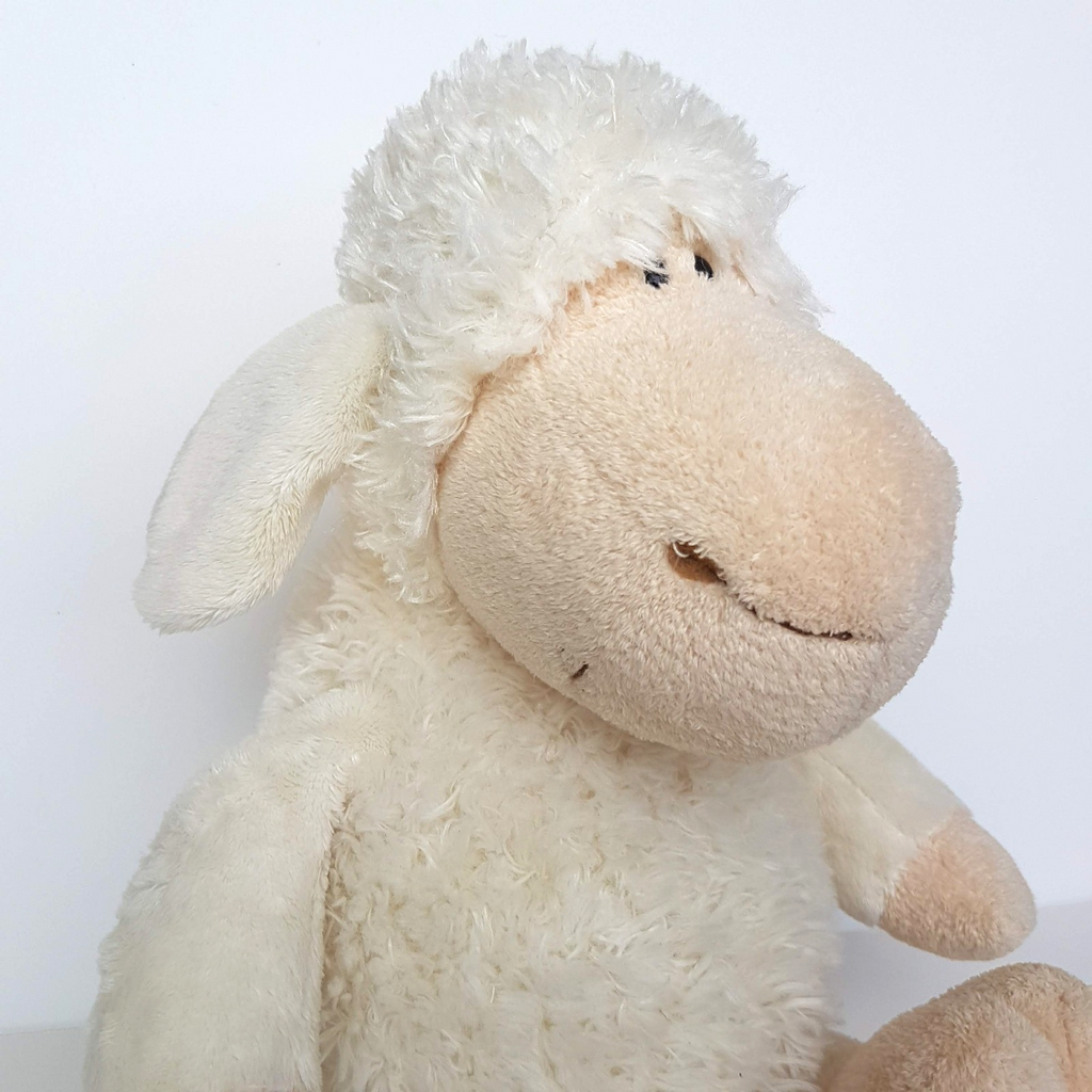 Medium Nici CREAM LAMB 37cm Plush Floppy Soft Toy Stuffed Animal Farm Animal Toy1