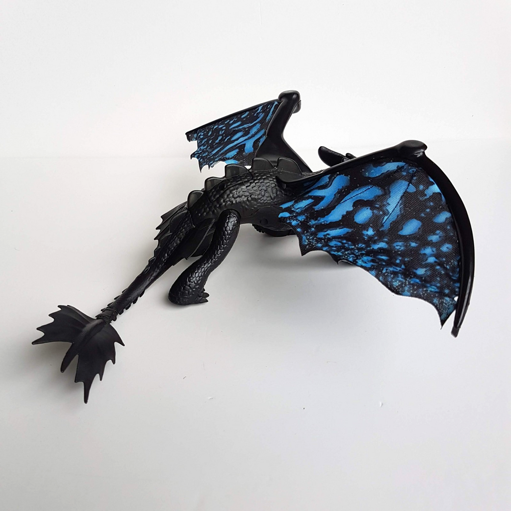 How To Train Your Dragon TOOTHLESS Light Sound Action Figure WORKS Dragon Toy10