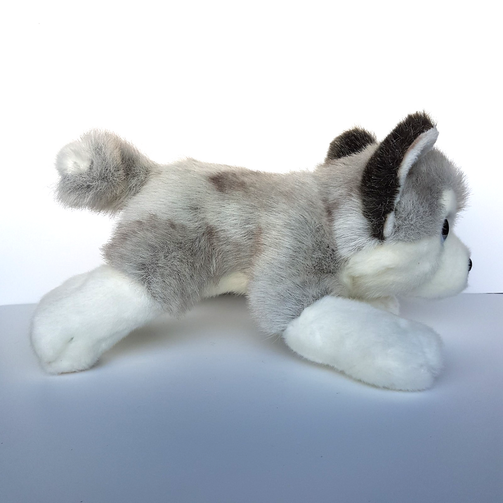 Cuddle Puppies HUSKY MALAMUTE Dog Plush Stuffed Animal Soft Toy Weighted Beanbag4