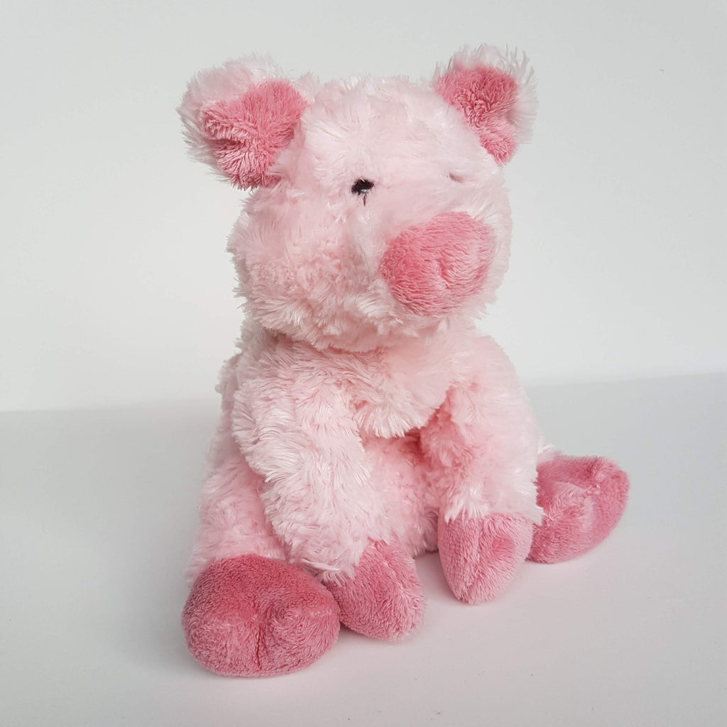 Tomfoolery MINKPLUSH PIG Little Miss P Stuffed Animal 17cm Pink Soft Toy Floppy2