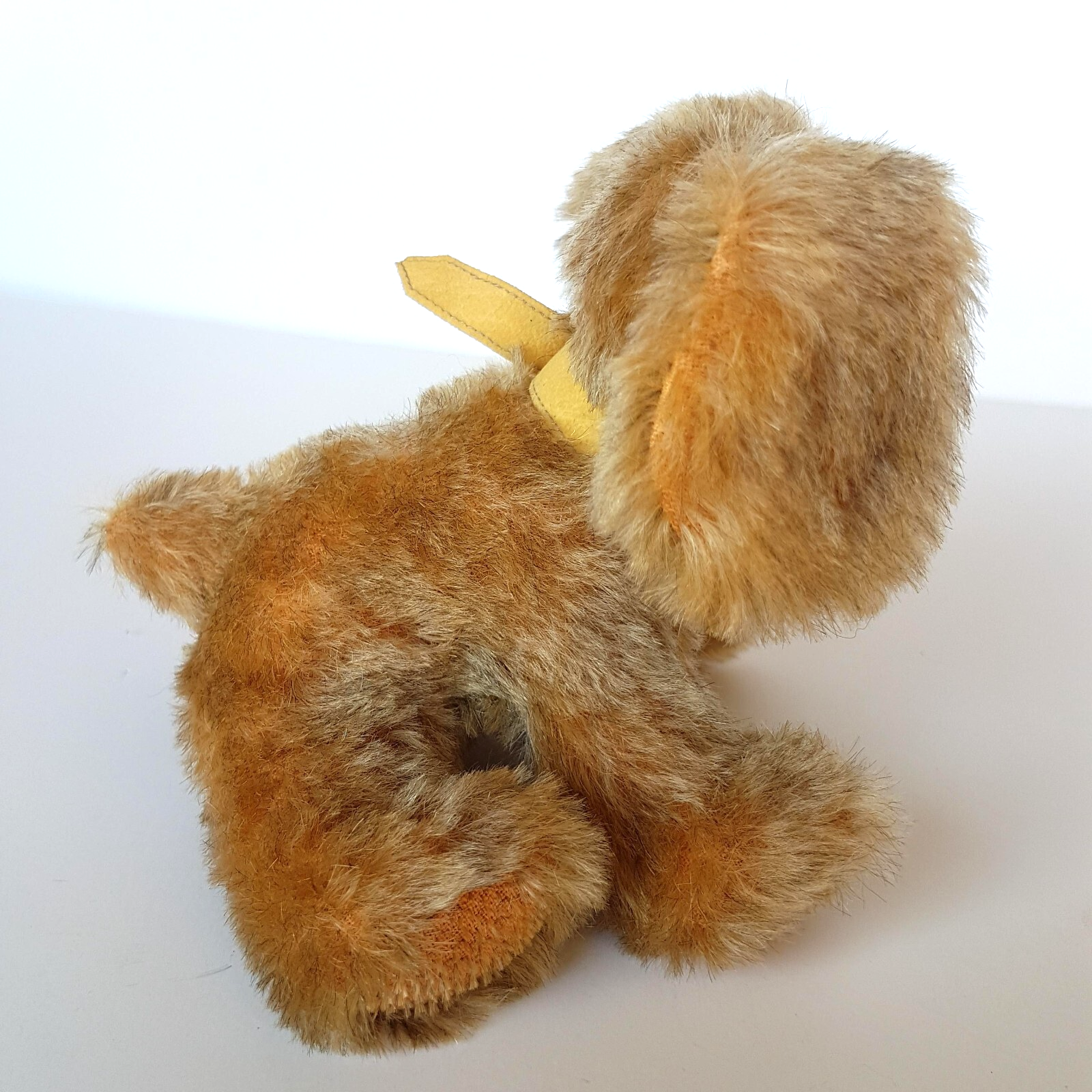 Vintage HANDMADE PUPPY DOG 12cm Collar Stuffed Animal Plush Soft Toy Collectible5