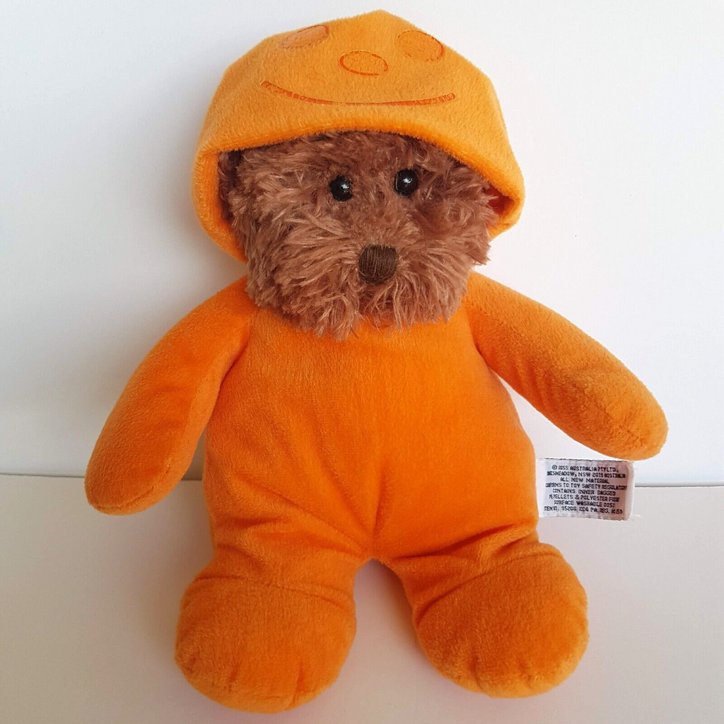 Russ HALLOWEEN PUMPKIN Teddy Bear Plush Orange Stuffed Animal Soft Toy Cute0