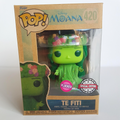 Funko Pop Disney TE FITI FLOCKED Moana 420 Special Edition Green Flower Bobble0
