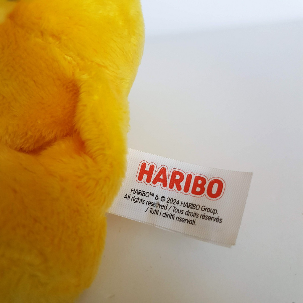 HARIBO BEAR Promotional Plush Yellow 22cm Stuffed Animal Confectionery Soft Toy4