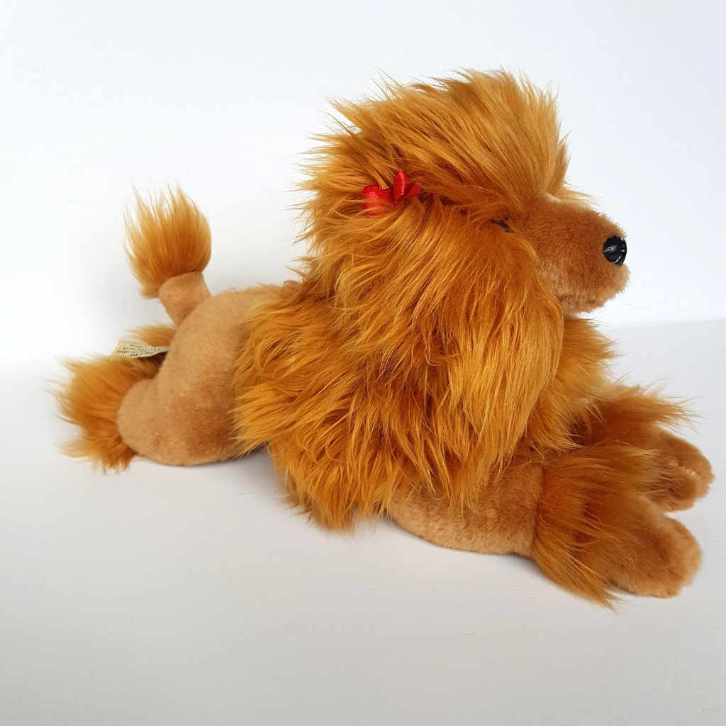 Bocchetta RED SETTER or POODLE DOG Puppy Plush 32cm long Soft Toy Stuffed Animal3