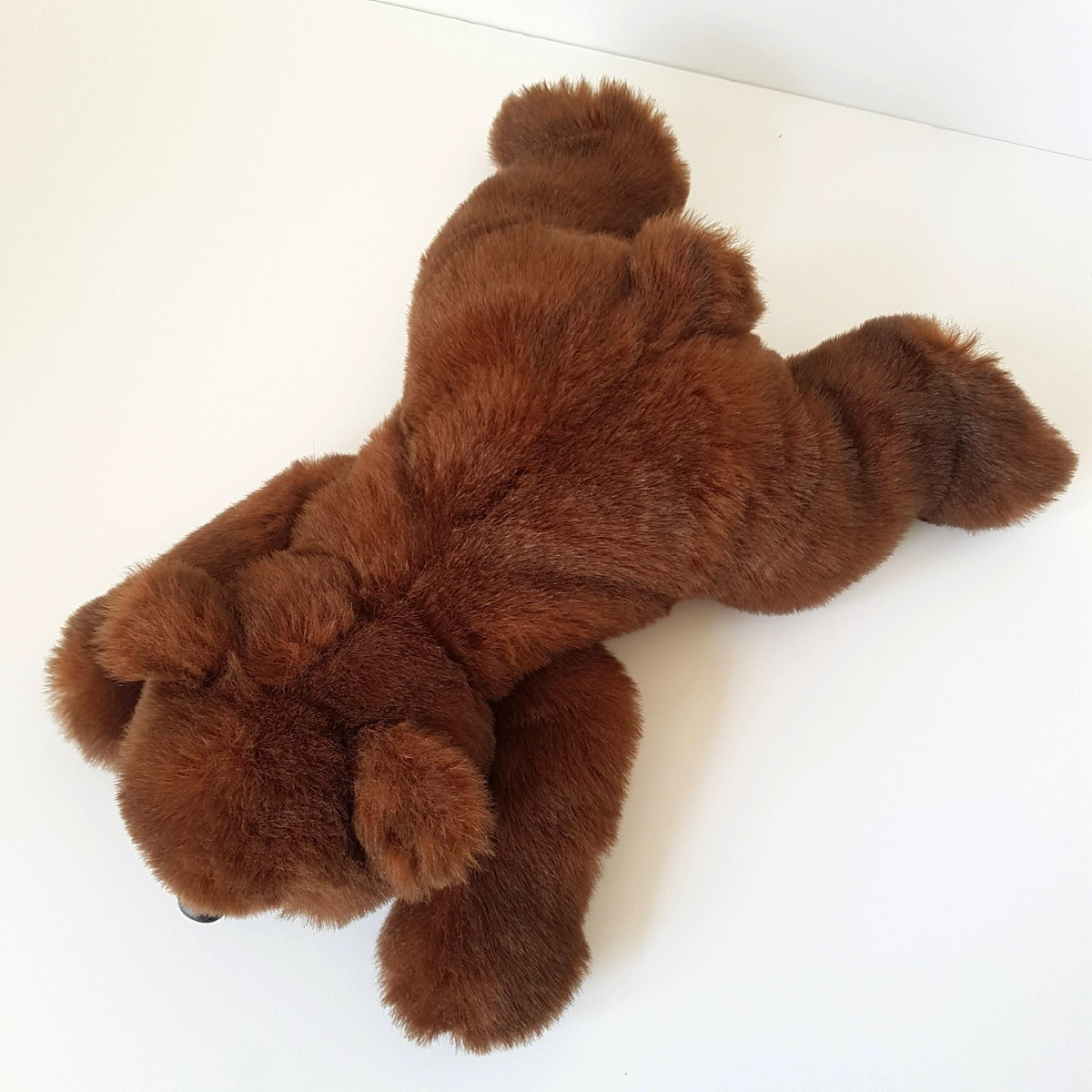 Vintage 1995 CHOCOLATE Teddy Bear 49cm TY Plush Floppy Soft Toy Stuffed Animal2