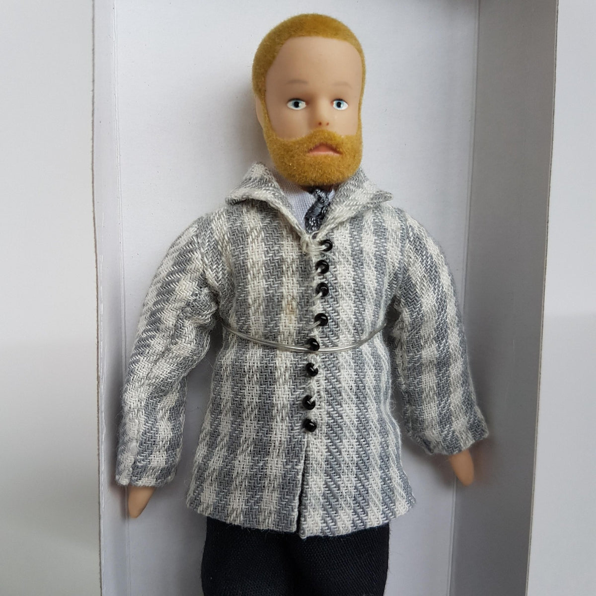 Del Prado Doll House VICTORIAN GENTLEMAN Man Doll Beard BOXED Collectible Toy9