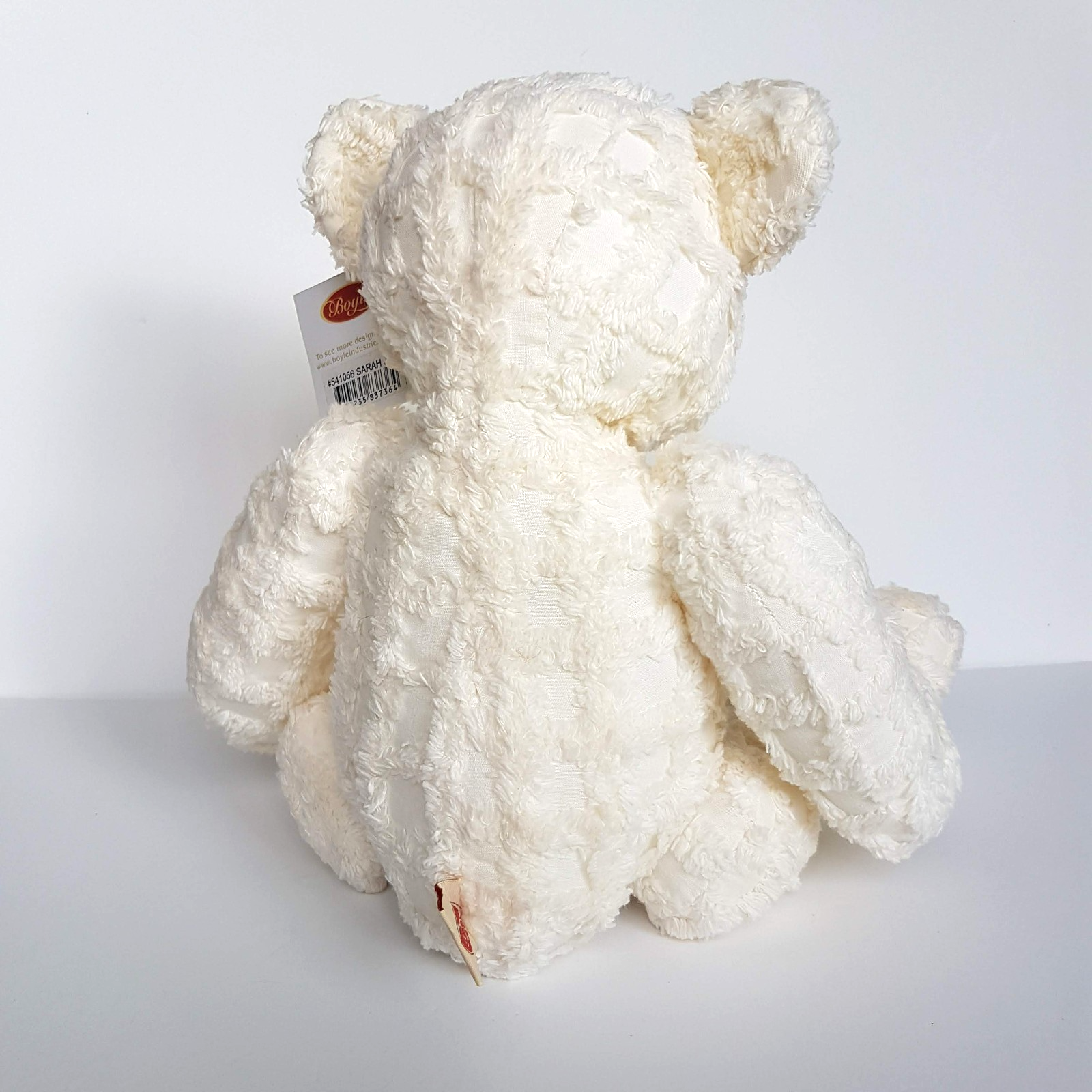 Boyle WHITE COUNTRY ROSE TEDDY BEAR Plush 40cm NEW TAGS Stuffed Animal Soft Toy4