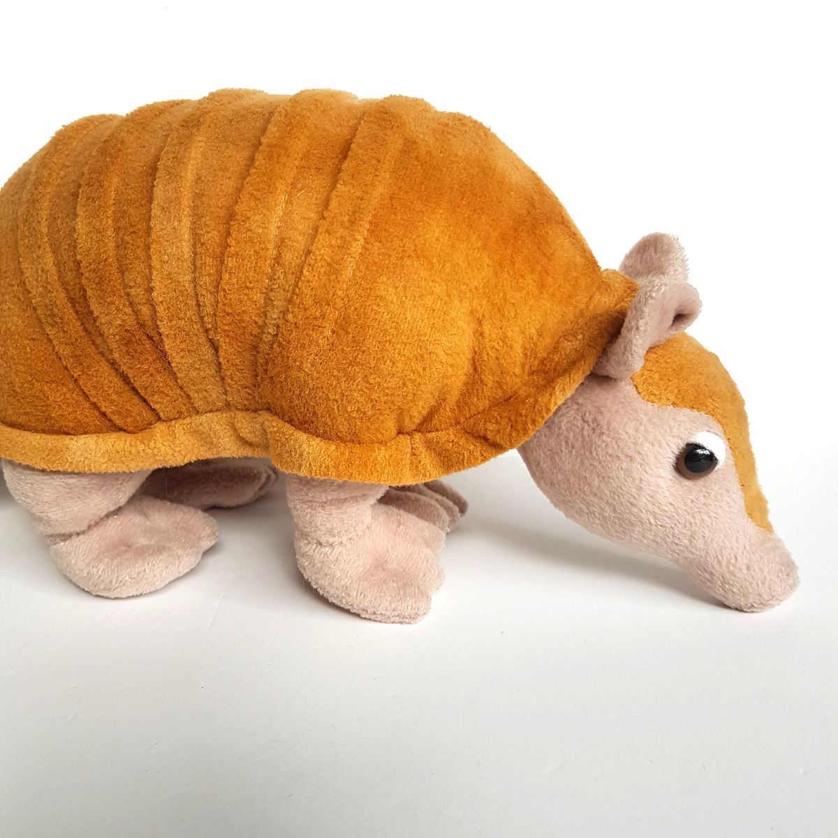 Petting Zoo ARMADILLO Plush 43cm long Recycled Stuffed Animal Soft Toy Cute4