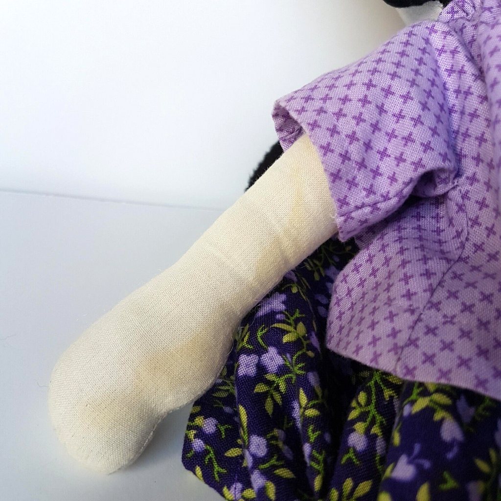 Handmade FRIDA KHALO INSPIRED Doll 41cm Mexican Fabric Artist Soft Toy Felting8