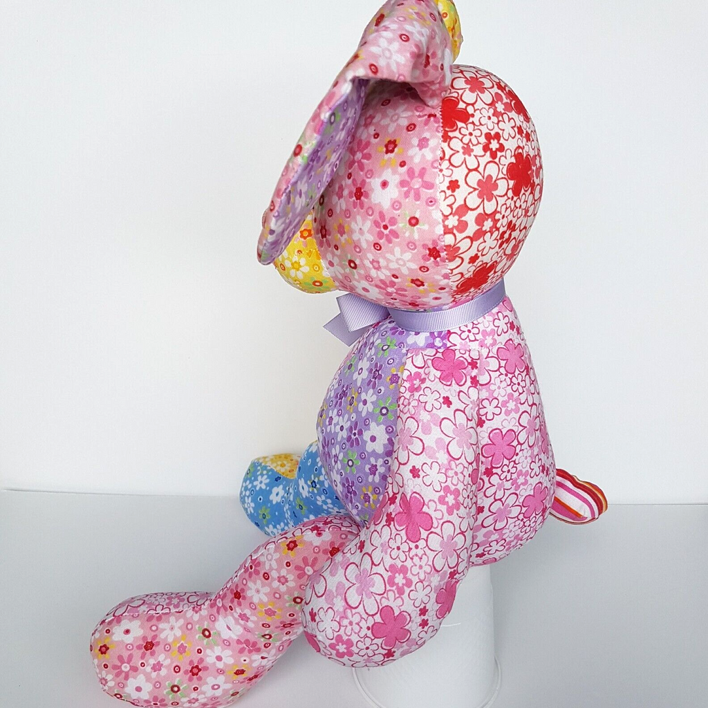 Gund FANCIFUL COLLECTION Bunny Rabbit 42cm Patchwork Plush Stuffed Animal Toy10