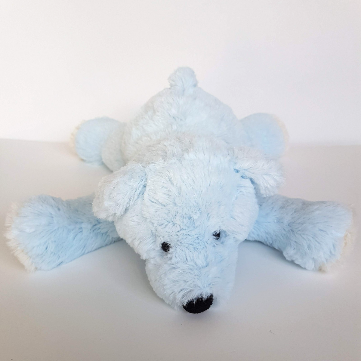 Ollie's Place Floppy BLUE BEAR Comforter Lovey Stuffed Animal Plush Soft Toy5