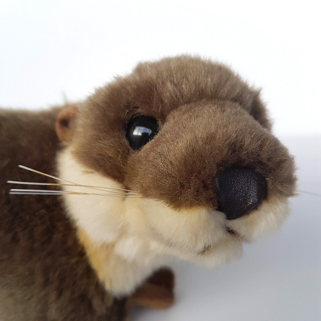 Korimco LOVABLE OTTER Plush 33cm Soft Toy Wild Animal Stuffed Animal Realistic9