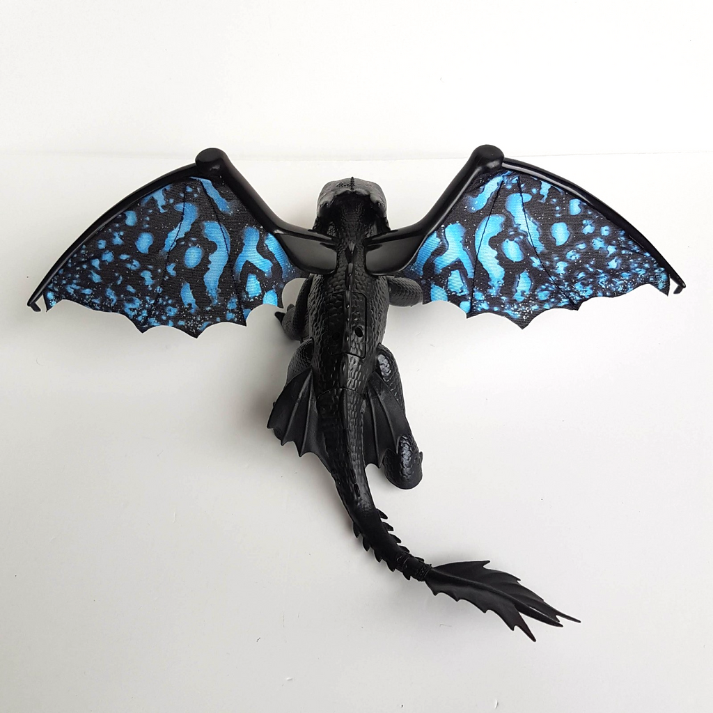 How To Train Your Dragon TOOTHLESS Light Sound Action Figure WORKS Dragon Toy9