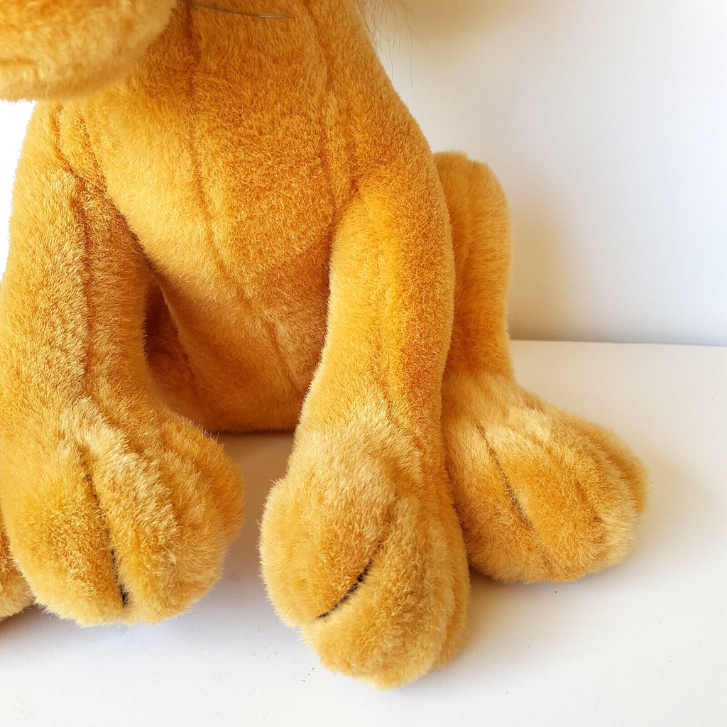 RARE Disney LEON LION George of Jungle 35cm Plush Cat Soft Toy Stuffed Animal3