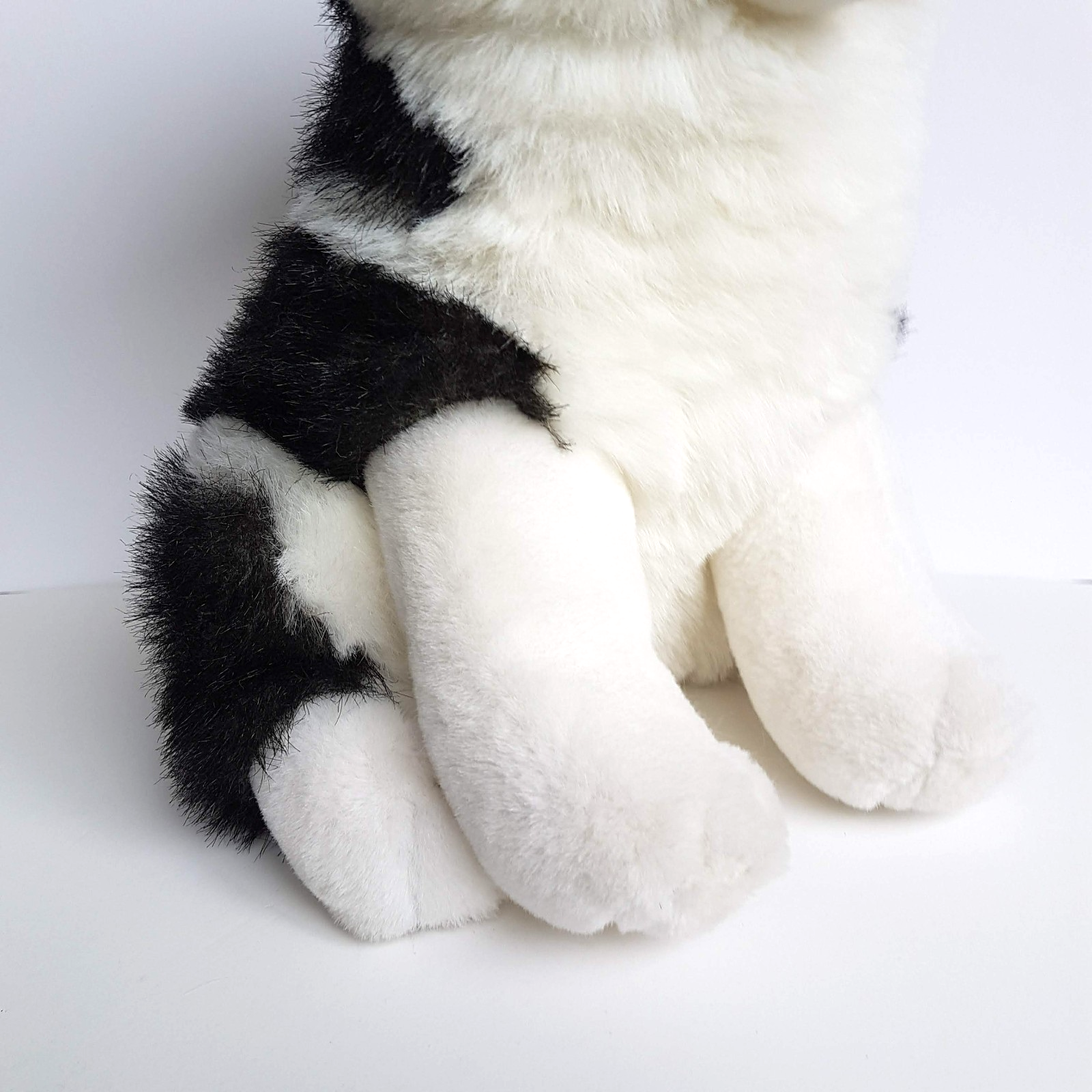 HUSKY DOG Puppy Plush Stuffed Animal 38cm Soft Toy Pet Blue Eyes Sitting Pet3