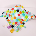 Bright Starts TAGGIES Lovey Plush Comforter Security Blanket Soft Toy Colourful0