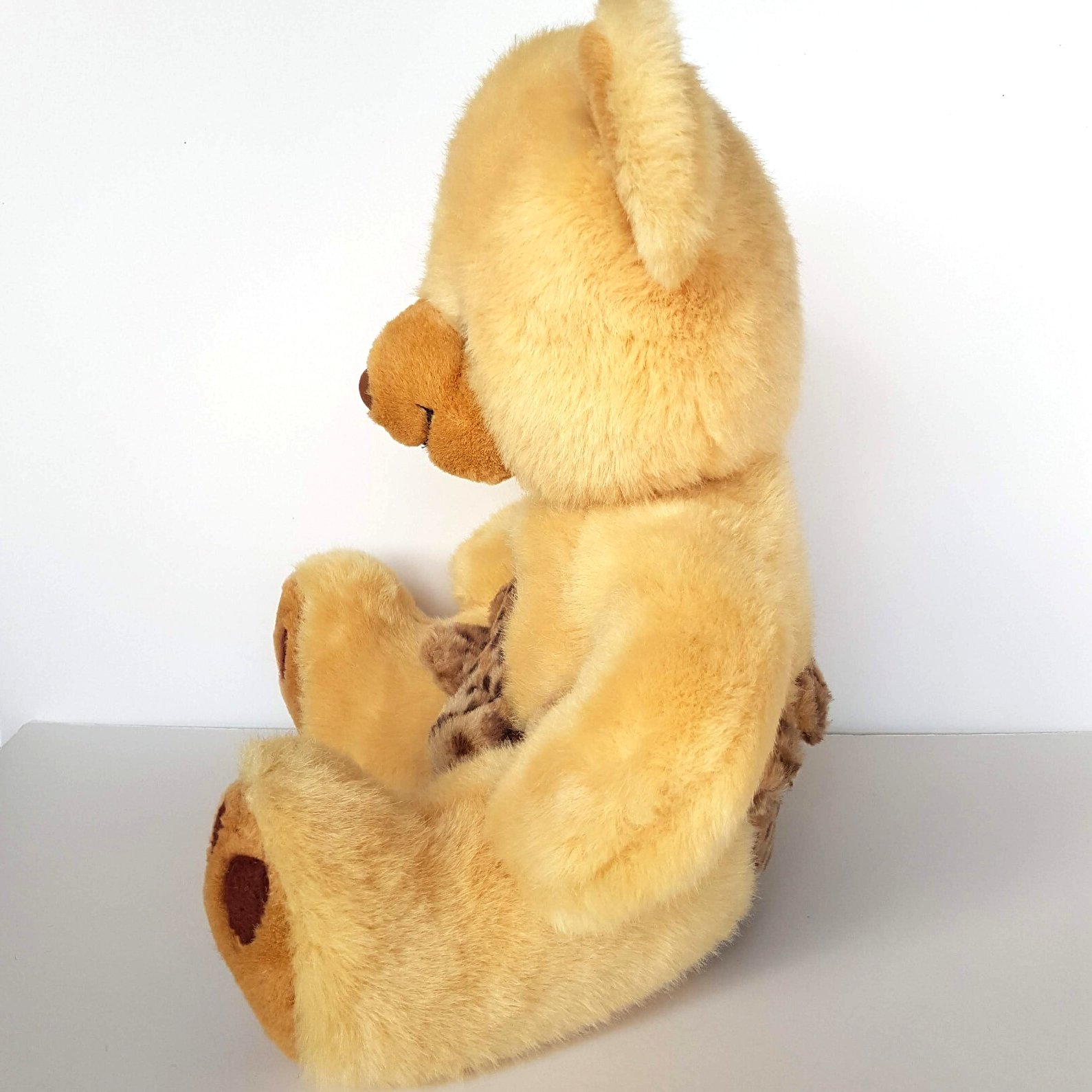 CAVEMAN Teddy Bear 33cm Plush Cuddly Stuffed Animal Soft Toy Clothes Leopard8