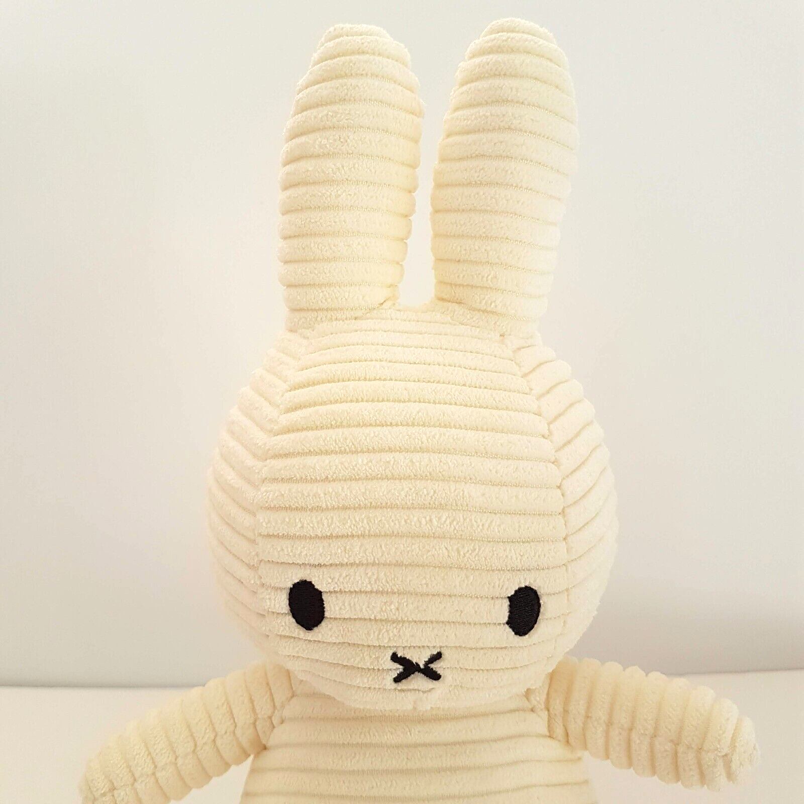 MIFFY Nijntje Corduroy Bunny Rabbit Plush Cream 9.5” Stuffed Animal Soft Toy1