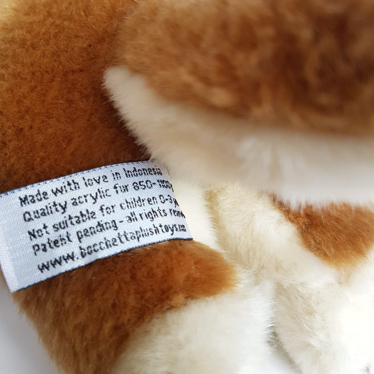 Bocchetta AUSTRALIAN DINGO Wild Dog Plush 30cm long Soft Toy Stuffed Animal Cute6