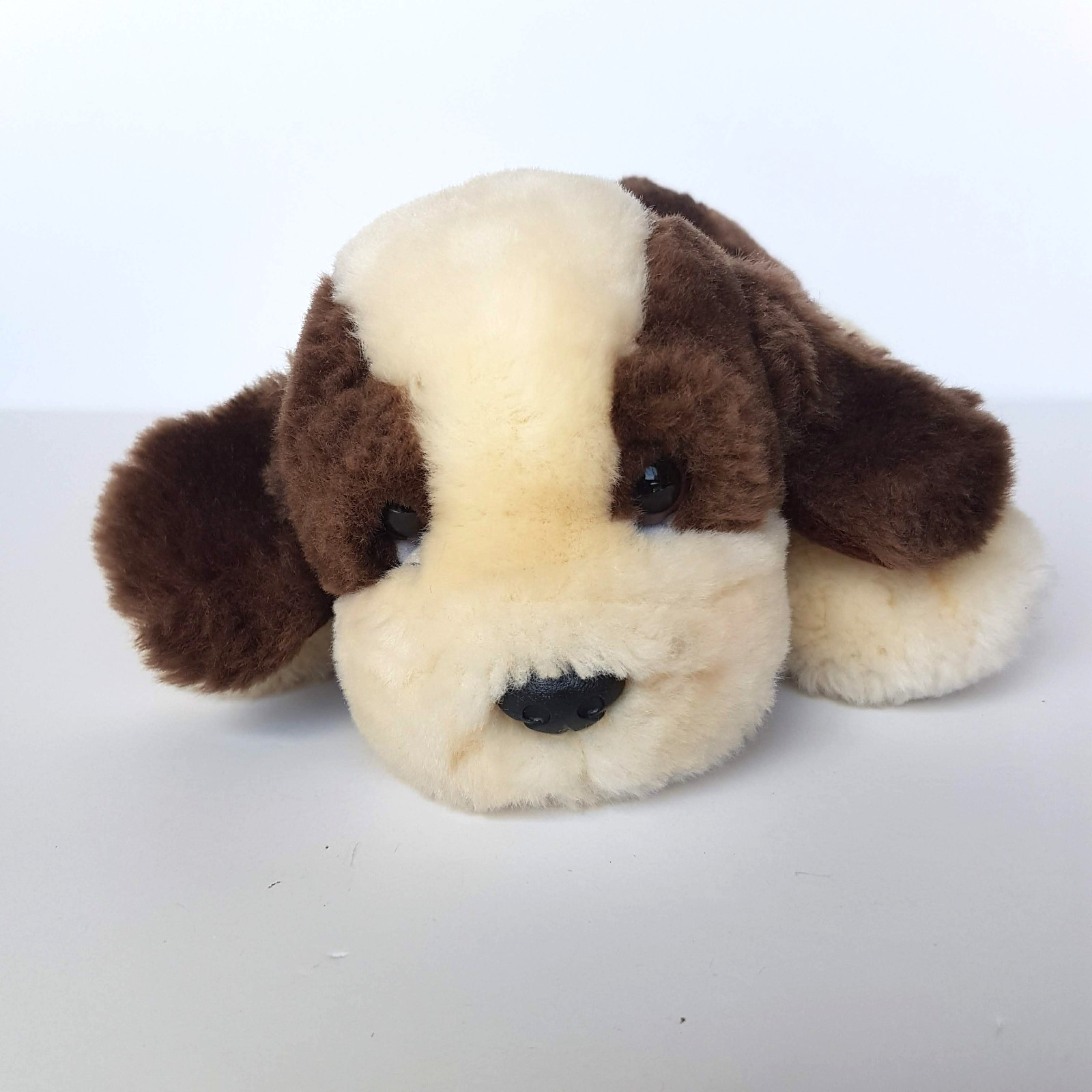 Keel SAINT BERNARD DOG Plush Puppy Laying 27cm Stuffed Animal Soft Toy Beanbag1