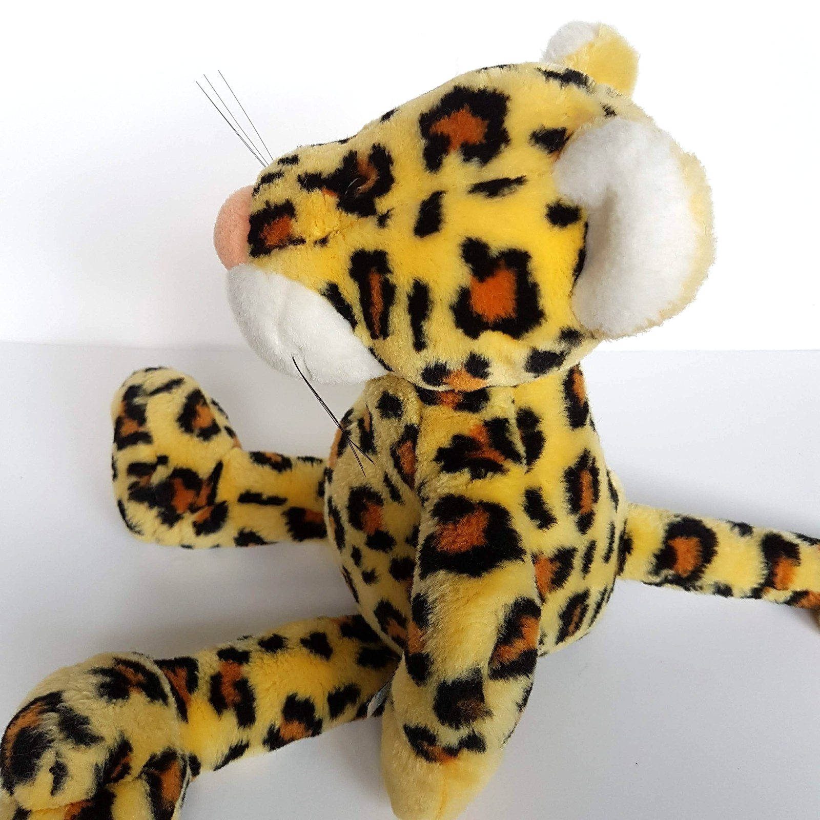 Nici YELLOW JAGUAR Wild Cat Plush + KEYCHAIN Key Ring Stuffed Animal Soft Toy9