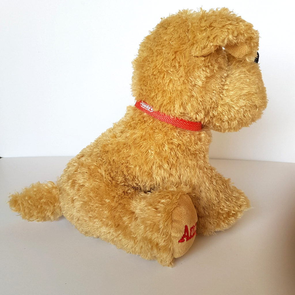 ANNIE MUSICAL SANDY Dog Plush Theatre Merchandise 2012 Soft Toy Stuffed Animal7