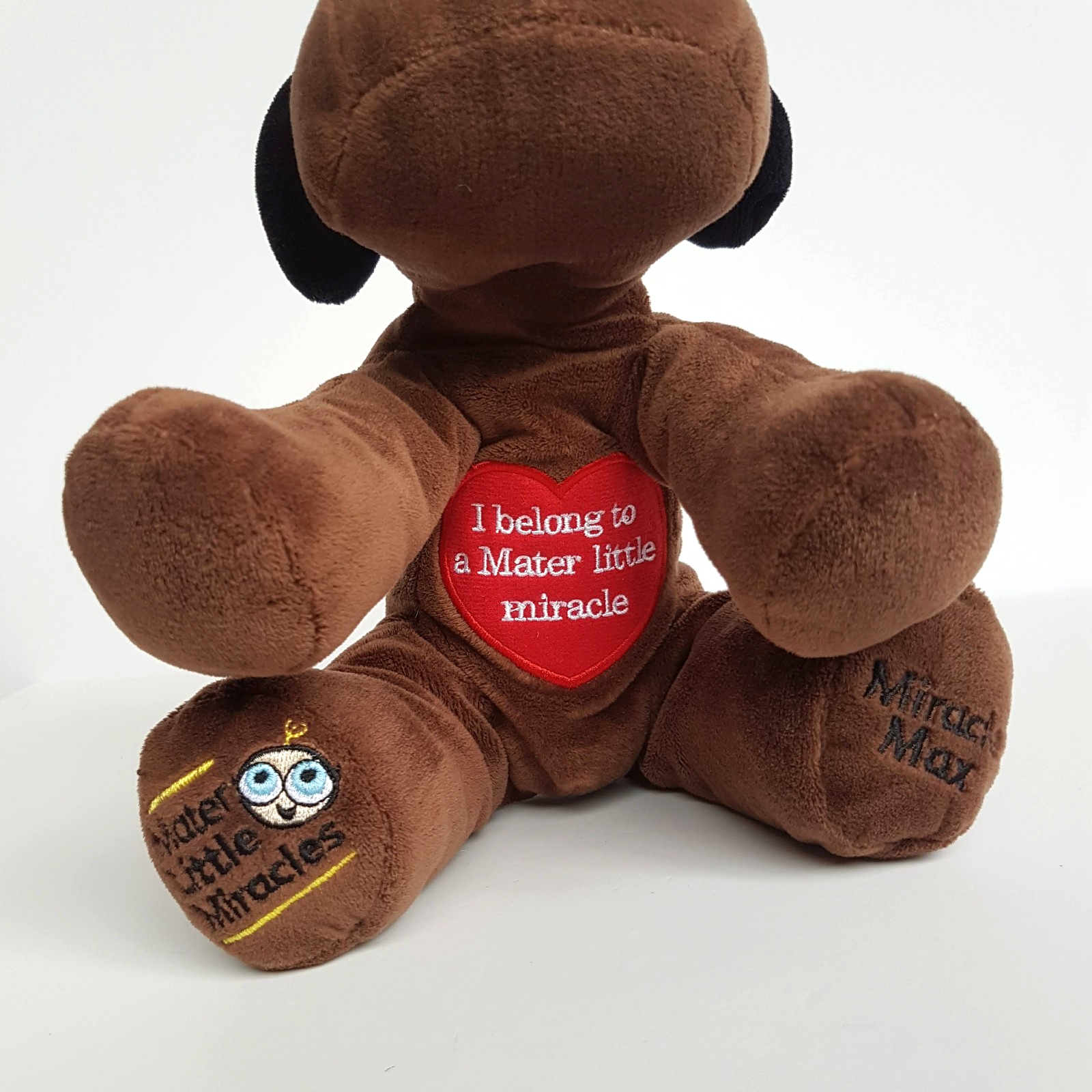 Teddy & Friends MAX DOG Puppy 25cm Mater Little Miracle Stuffed Animal Soft Toy2