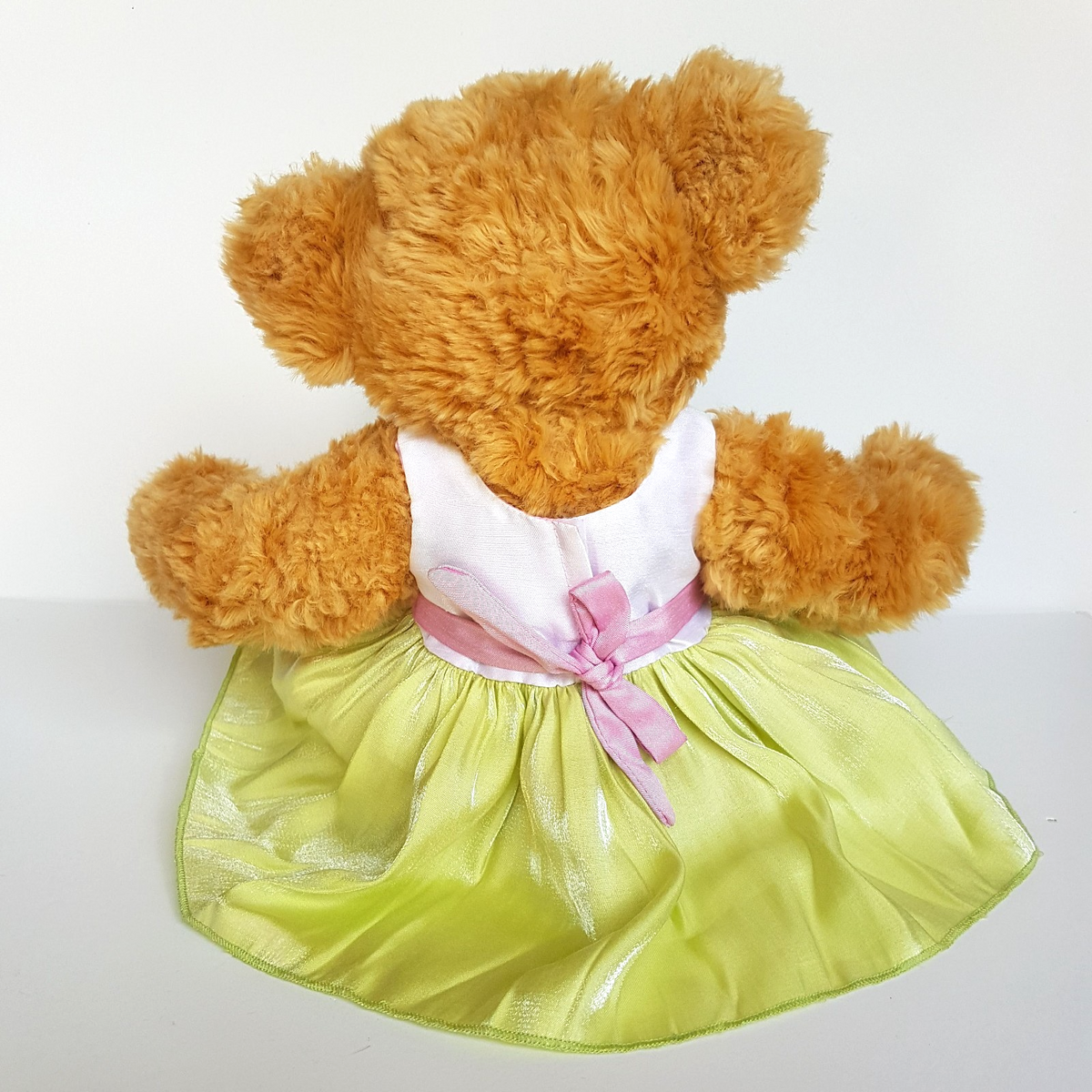 Rare Pumpkin Patch PATCH TEDDY Bear + Dress 34cm Plush Soft Toy Stuffed Animal6