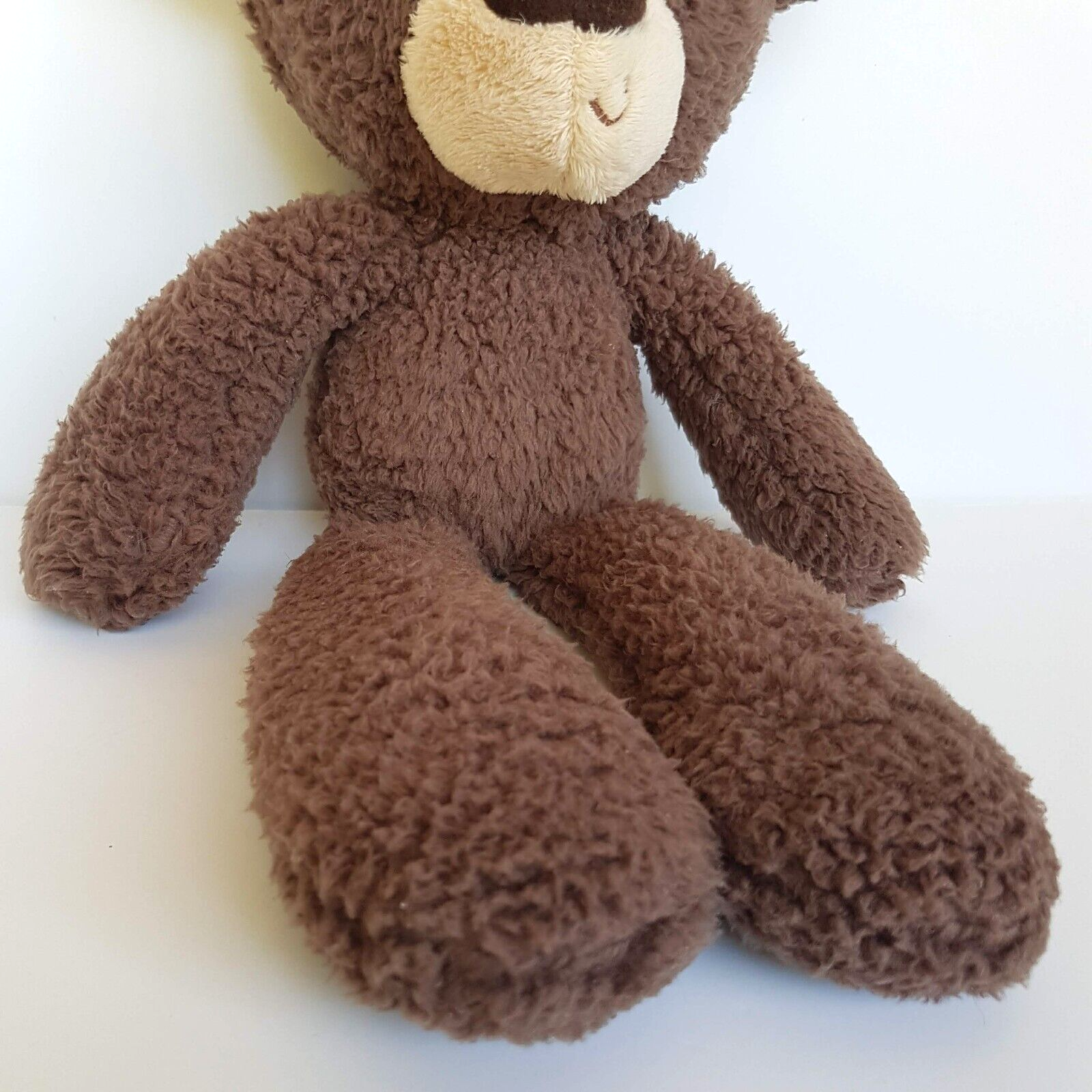 Gund CHOCOLATE FUZZY Teddy Bear Soft Toy Stuffed Animal Cuddly Floppy Brown Cute2
