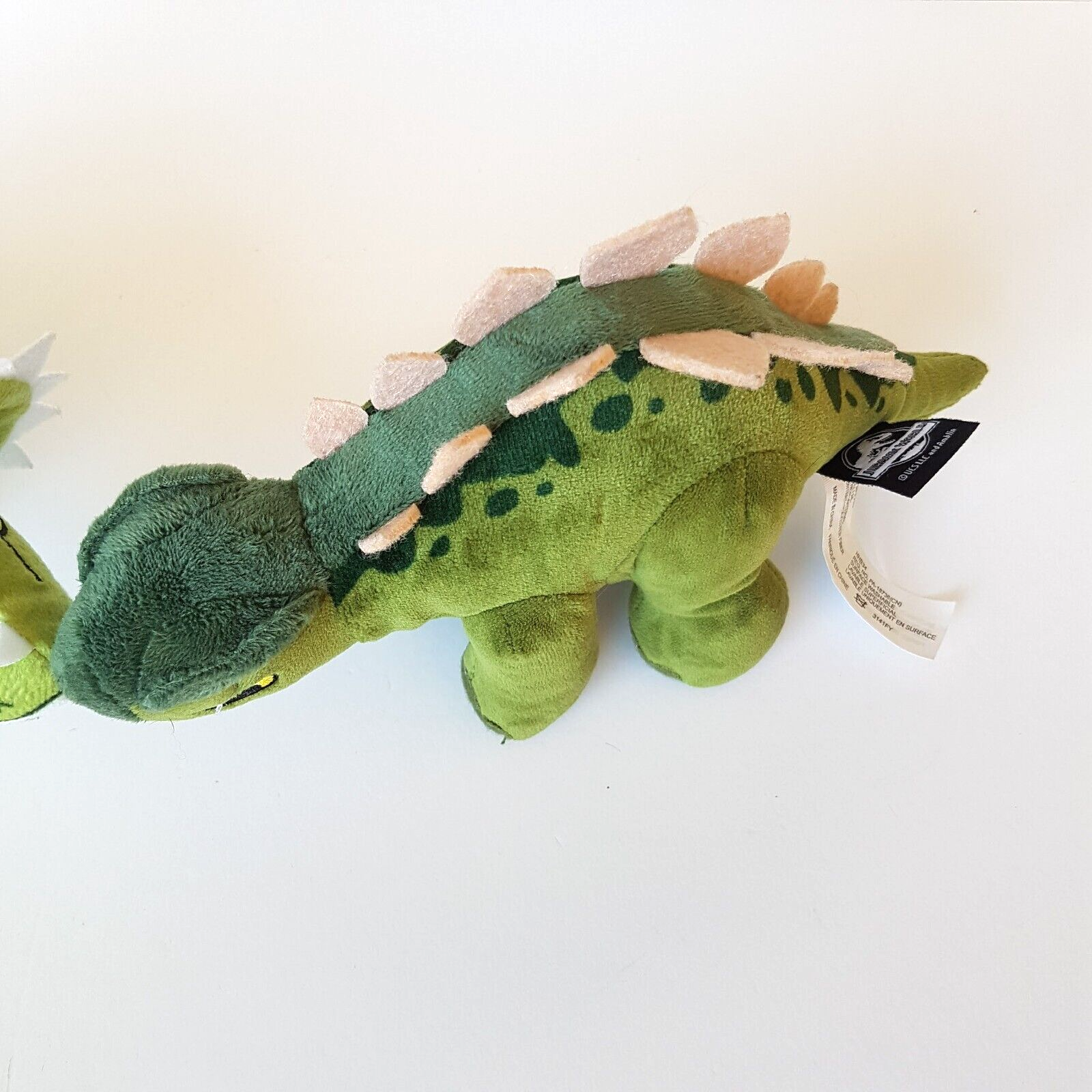 Mattel JURASSIC WORLD Dinosaur Plush Stegosaurus Triceratops SOUND Soft Toy3
