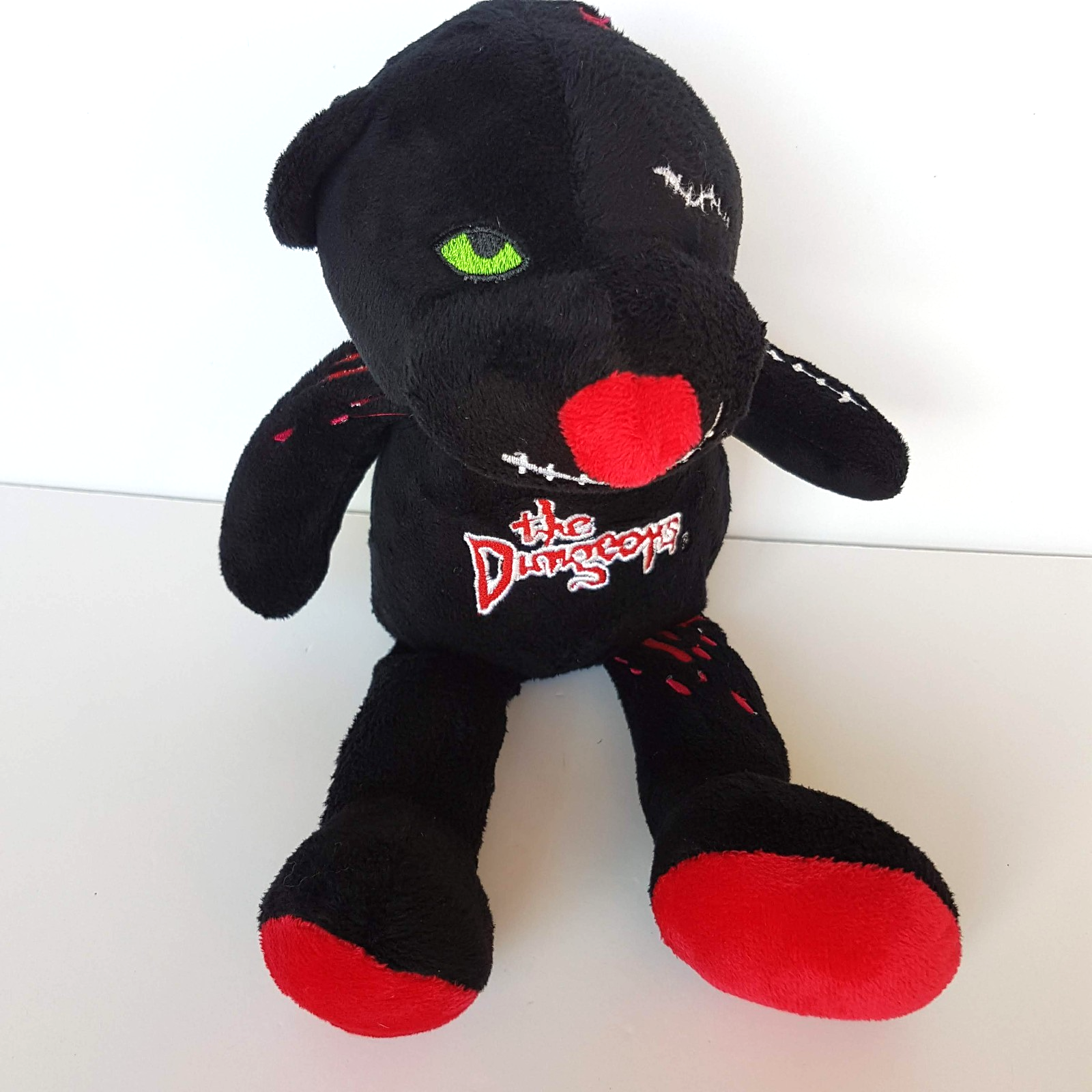 THE DUNGEONS Bear Plush 11" Merlin Merchandise Horror Stuffed Animal Soft Toy3