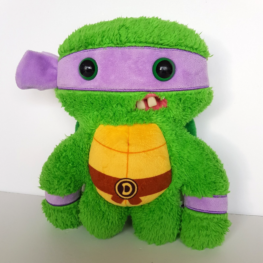 Fuggler TEENAGE MUTANT NINJA TURLE DONATELLO Funny Ugly Monster Plush TMNT Toy2