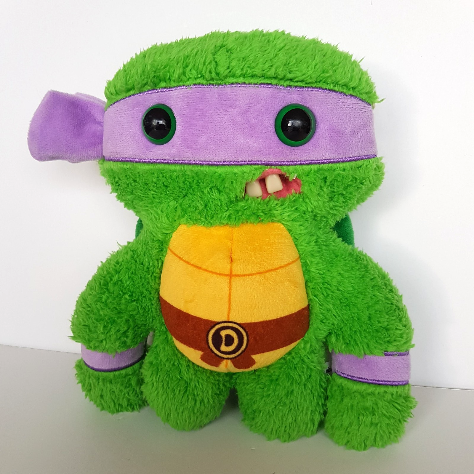 Fuggler TEENAGE MUTANT NINJA TURLE DONATELLO Funny Ugly Monster Plush TMNT Toy2