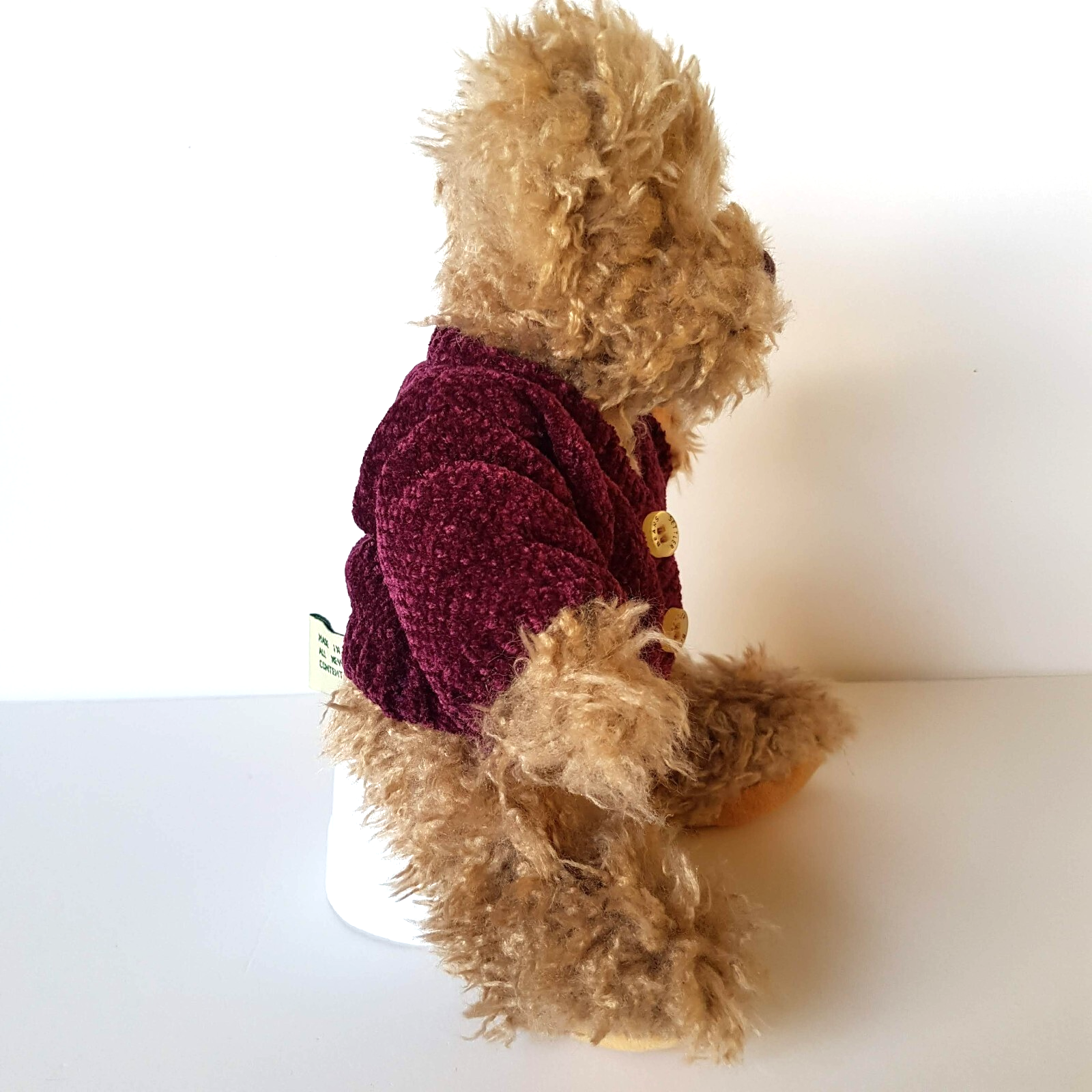 SETTLER BEARS Teddy Bear Plush 24cm Stuffed Animal Soft Toy Cardigan Cute Unique5
