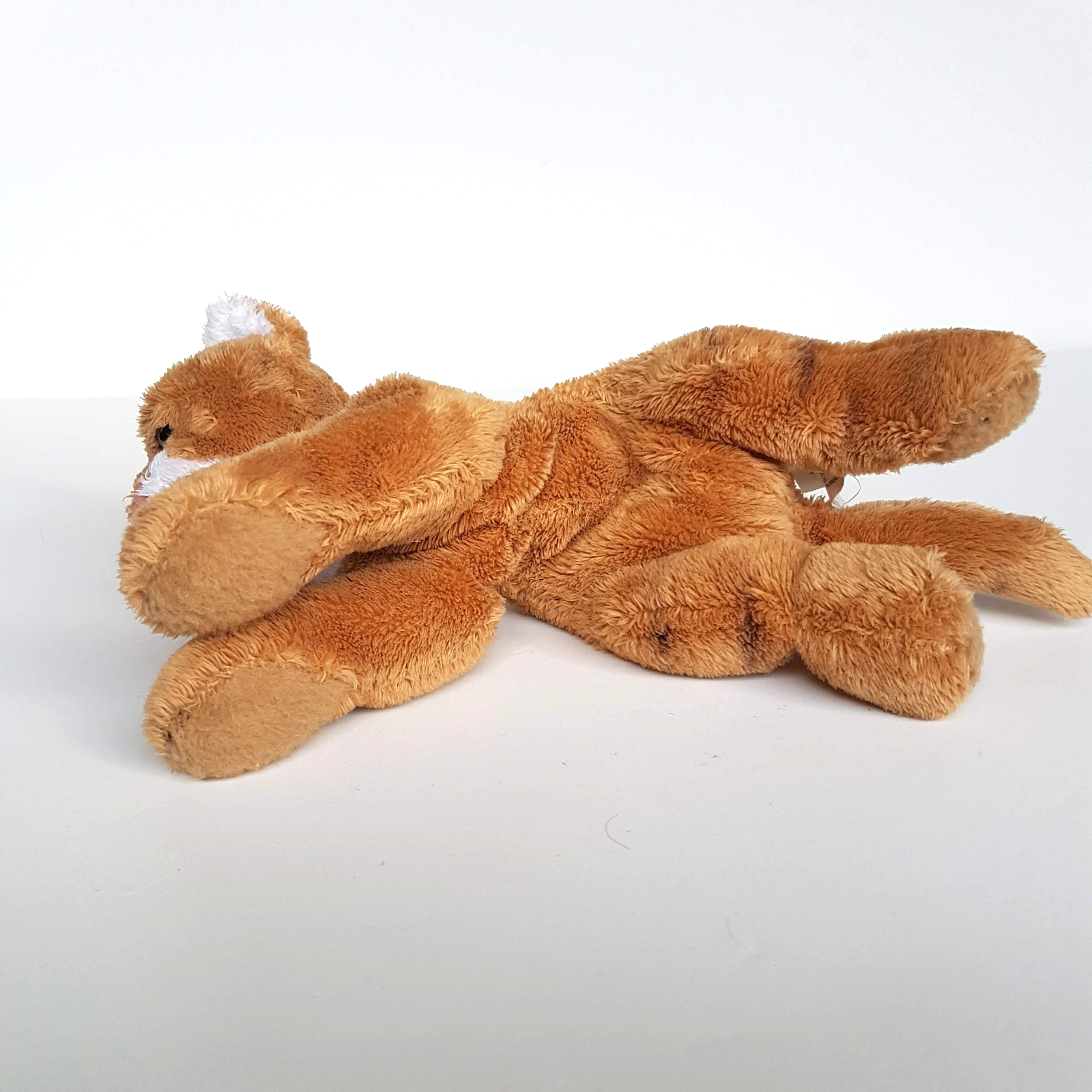 Yomiko Classics FLOPPY GINGER CAT CHRIS Stuffed Animal Soft Toy Floppy Beanbag8