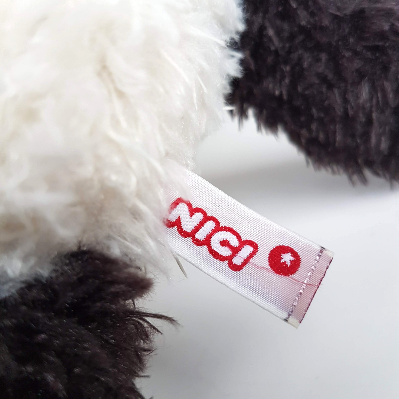 Nici PANDA Plush Brown White 38cm Stuffed Animal Soft Toy Cuddly Rare Bamboo9