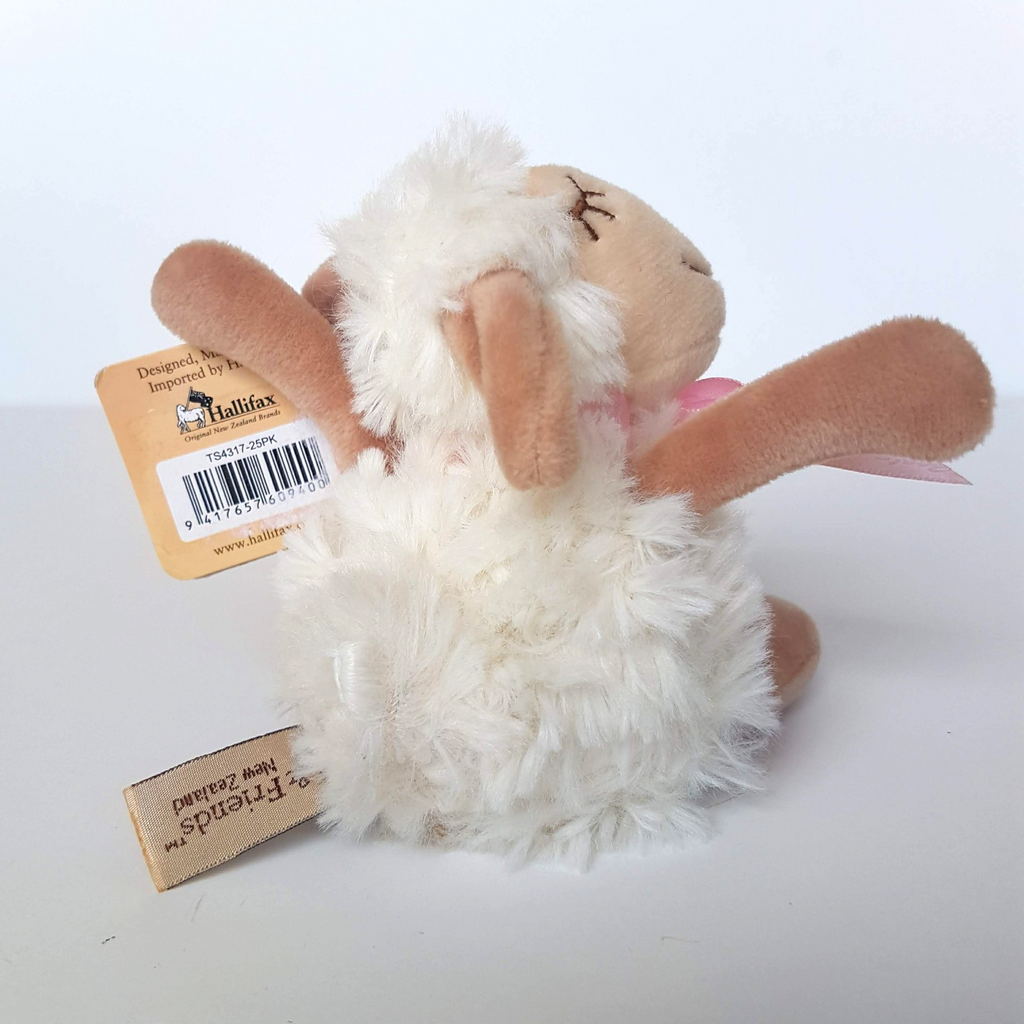 Kiwi & Friends WHITE LAMB SHEEP 16cm Plush Stuffed Animal Soft Toy New Zealand4