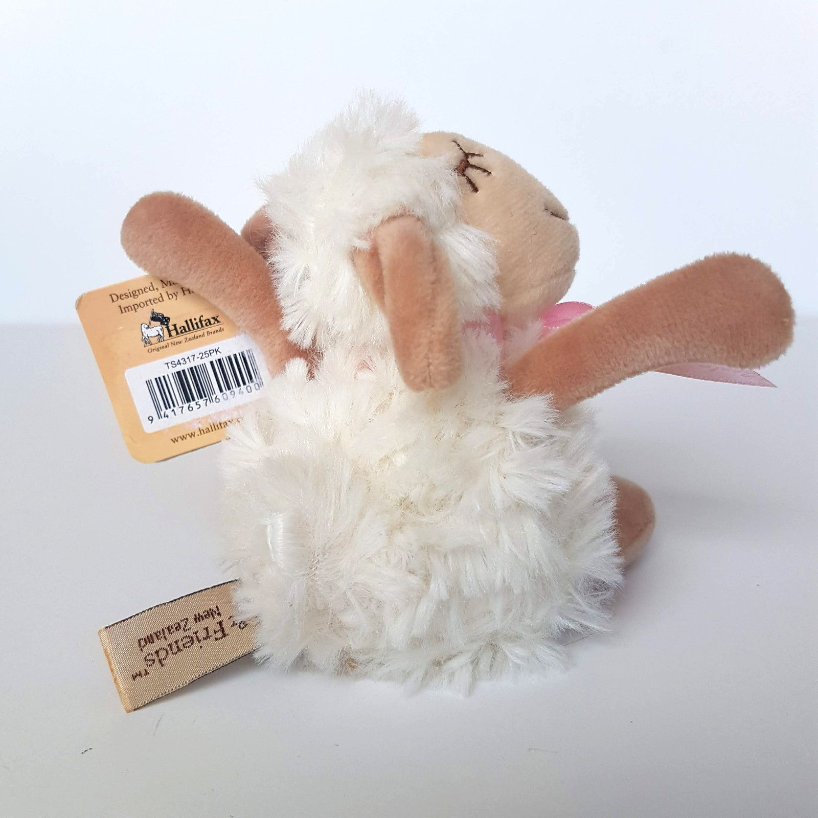 Kiwi & Friends WHITE LAMB SHEEP 16cm Plush Stuffed Animal Soft Toy New Zealand4