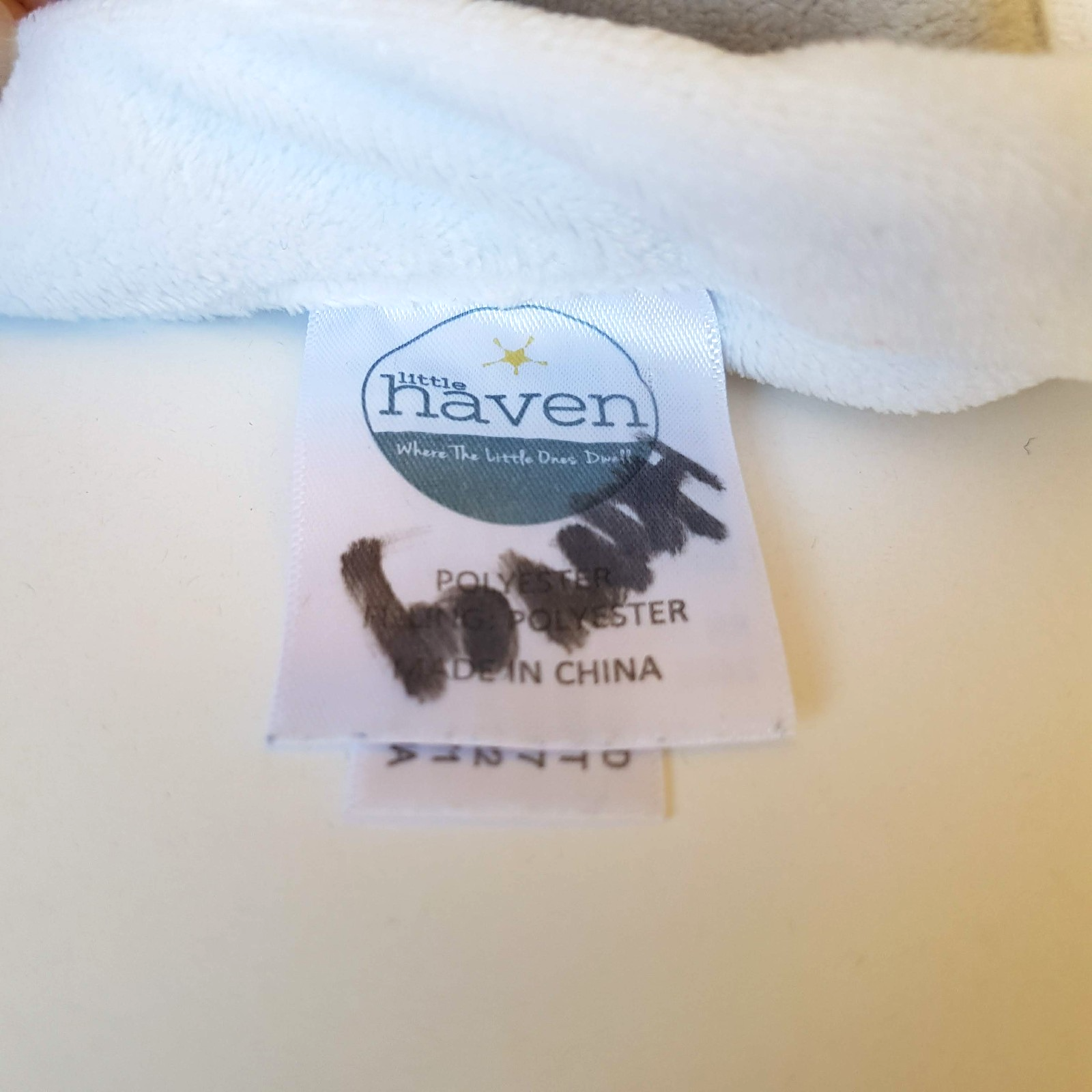Little Haven GREY ELEPHANT Lovey Security Blanket Comforter Plush Soft Toy Sleep7