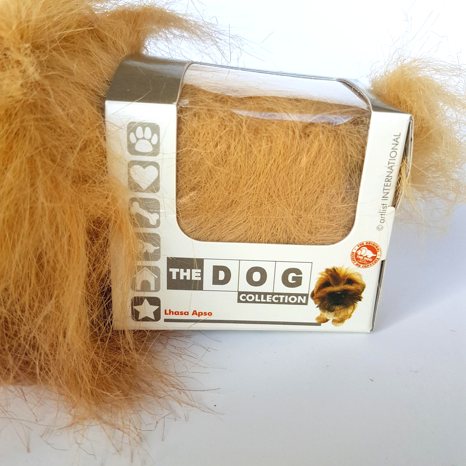 ARTLIST The Dog LHASA APSO Puppy Original Box Collar Plush Soft Toy Retired Cute2