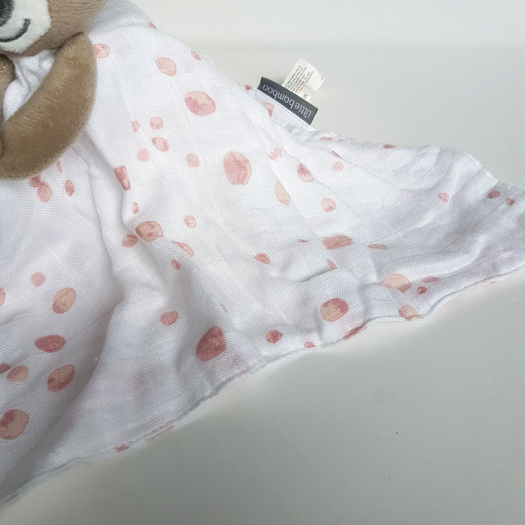Little Bamboo KOALA LOVEY Soft Toy Comforter Security Blanket Minky Dot Sleep5