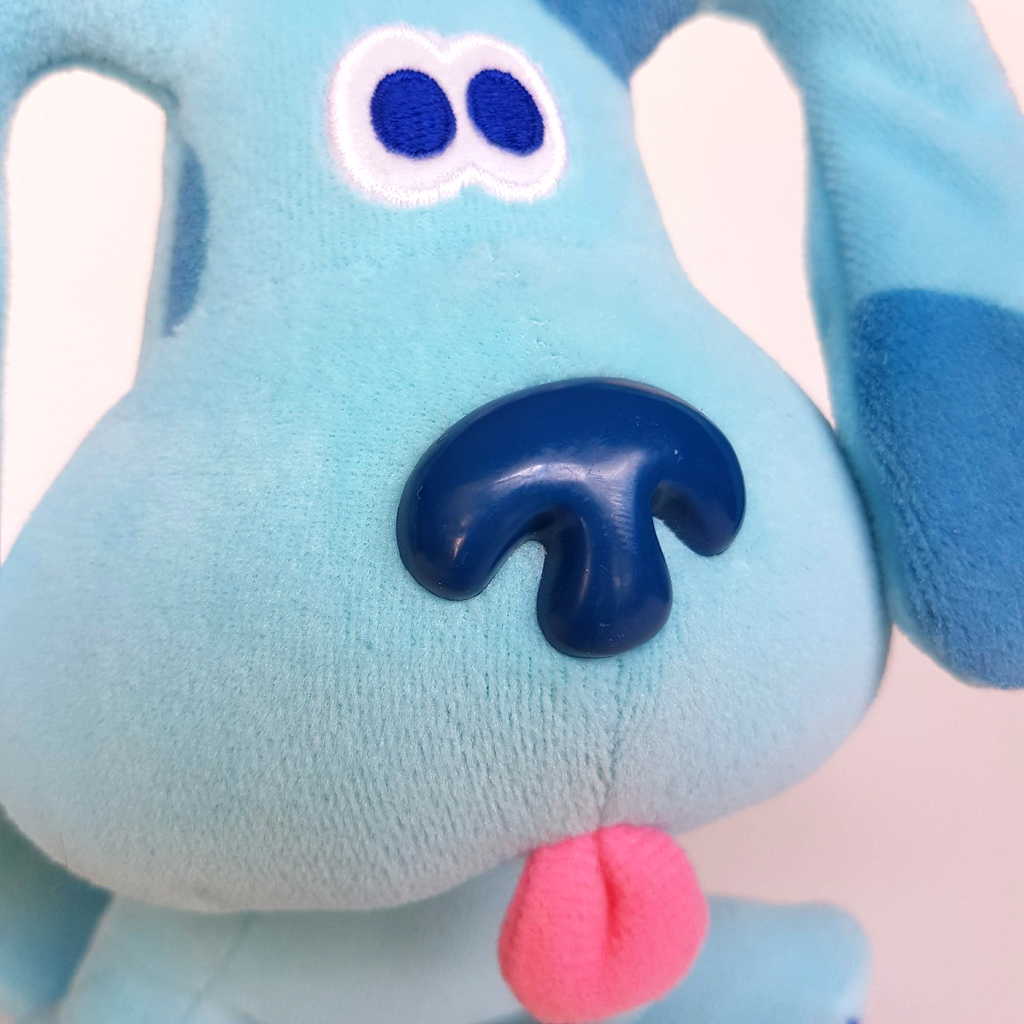 Eden Velour BLUE'S CLUES BLUE DOG Vintage Plush 19cm Stuffed Animal Soft Toy2