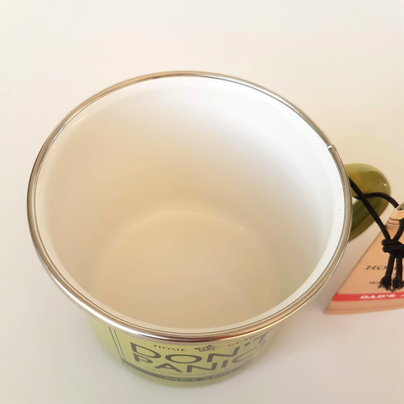 Dad's Army DON'T PANIC ENAMEL MUG 2012 Military Comedy TV Series CHIPPED Gift4
