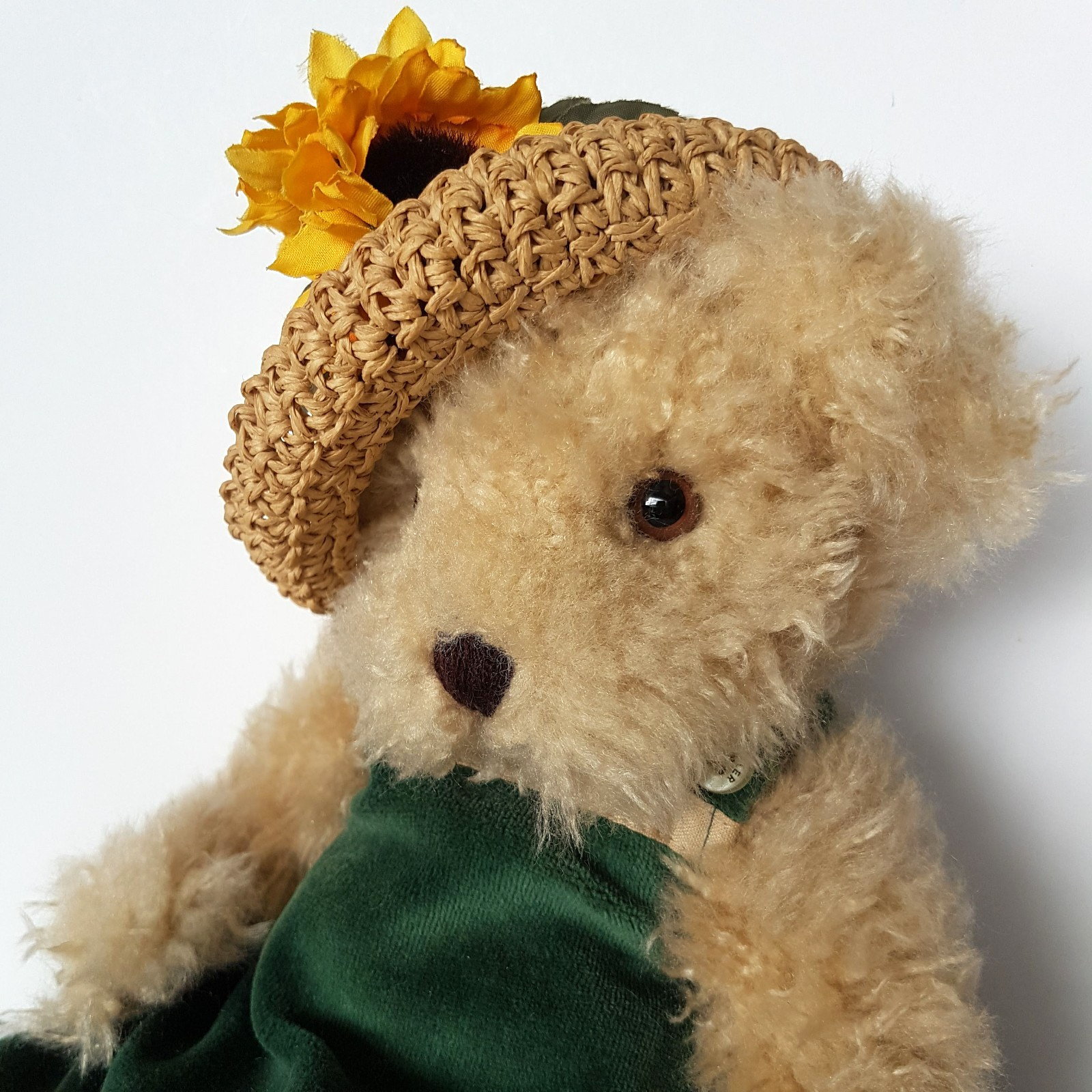 SETTLER BEARS Teddy Plush 5 Way Jointed 31cm Dress Stuffed Animal Soft Toy Cute1